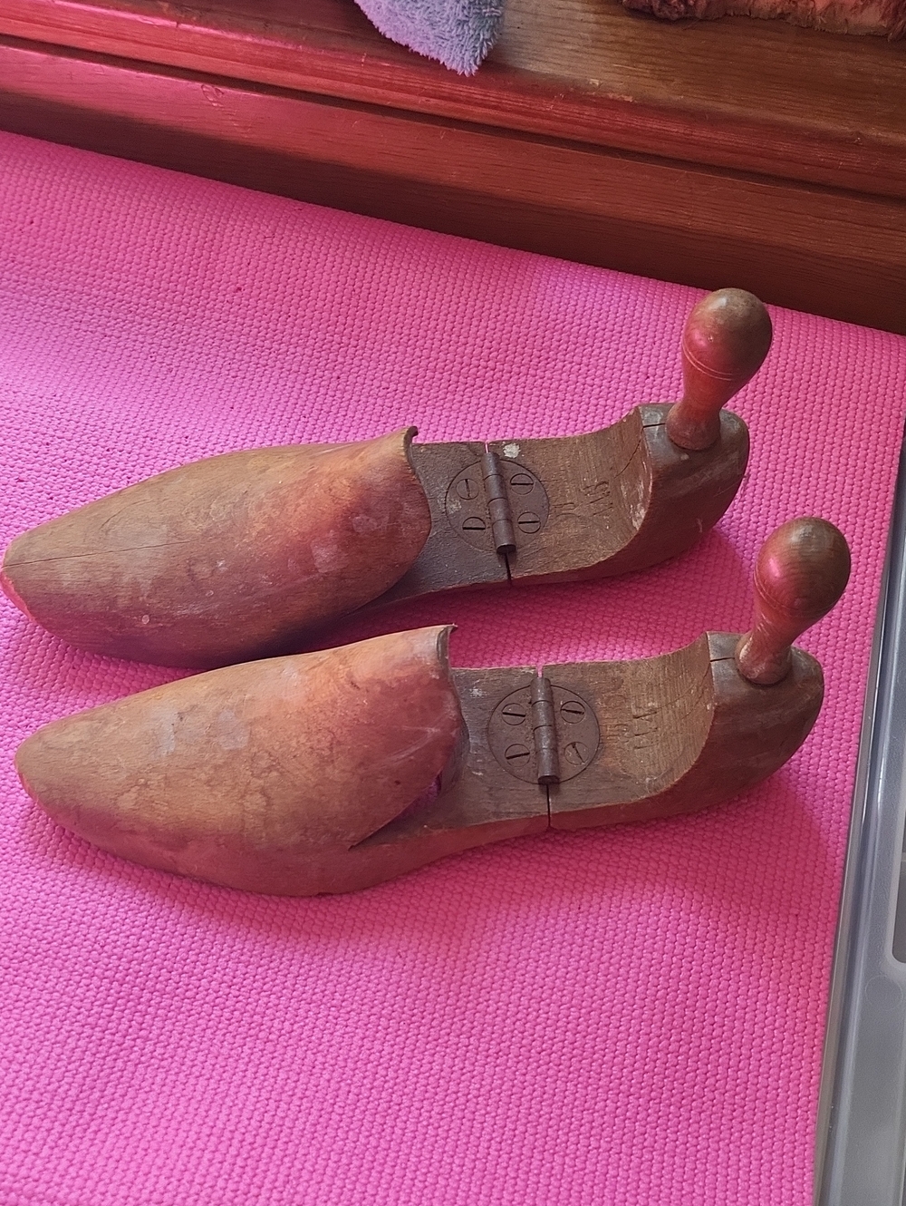 Antique Shoe Horns Early 20th Wood Carved